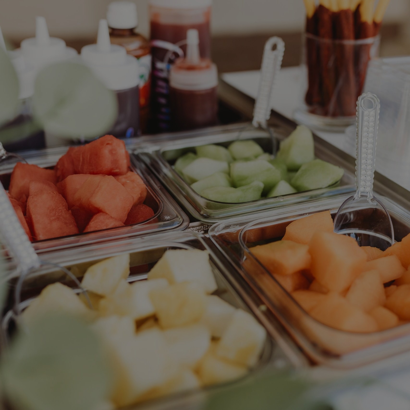 Fruit Bar by Snack Sized Food Cart Dessert Catering for Events in Santa Clarita CA