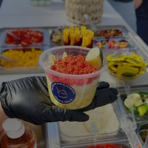 Esquite Cart by Snack Sized Food Cart in Palmdale CA Sweet Treat Cart